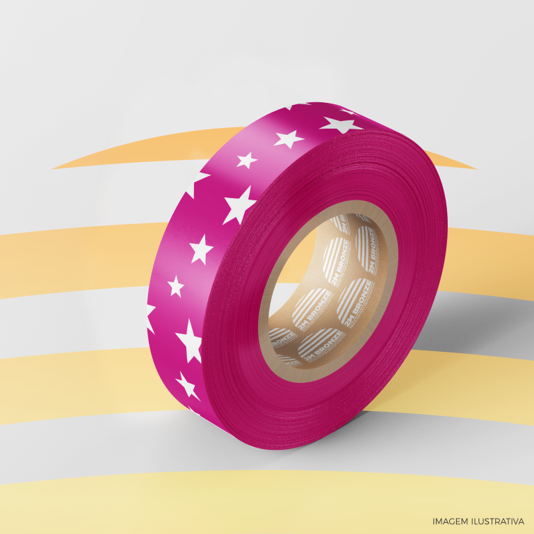 Fita 2M Estrela Rosa