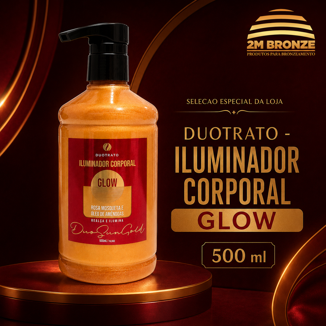 Duotrato Óleo Iluminador Corporal Glow 500ml