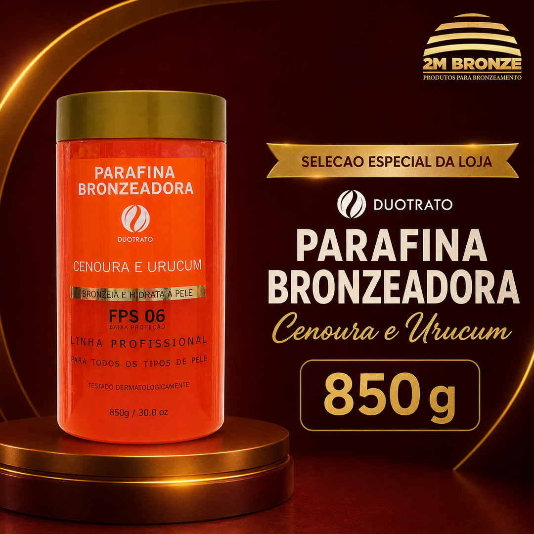 Duotrato Parafina Cenoura e Urucum 830g