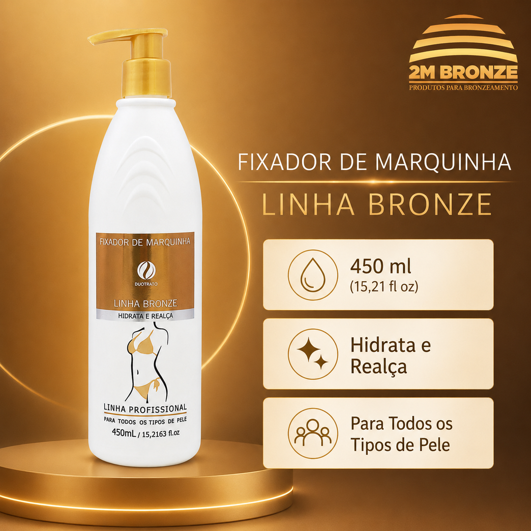 Duotrato Fixador Linha Bronze 450ml