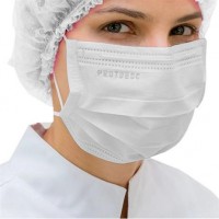 Mascara Tripla Proteção Branca 50un