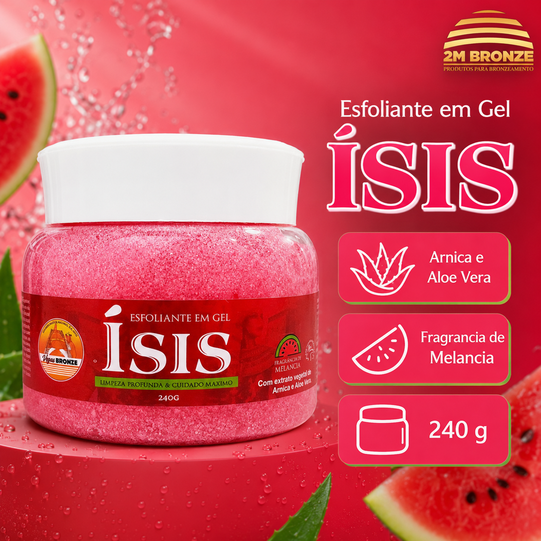 Vegas Bronze Esfoliante Isis 240g