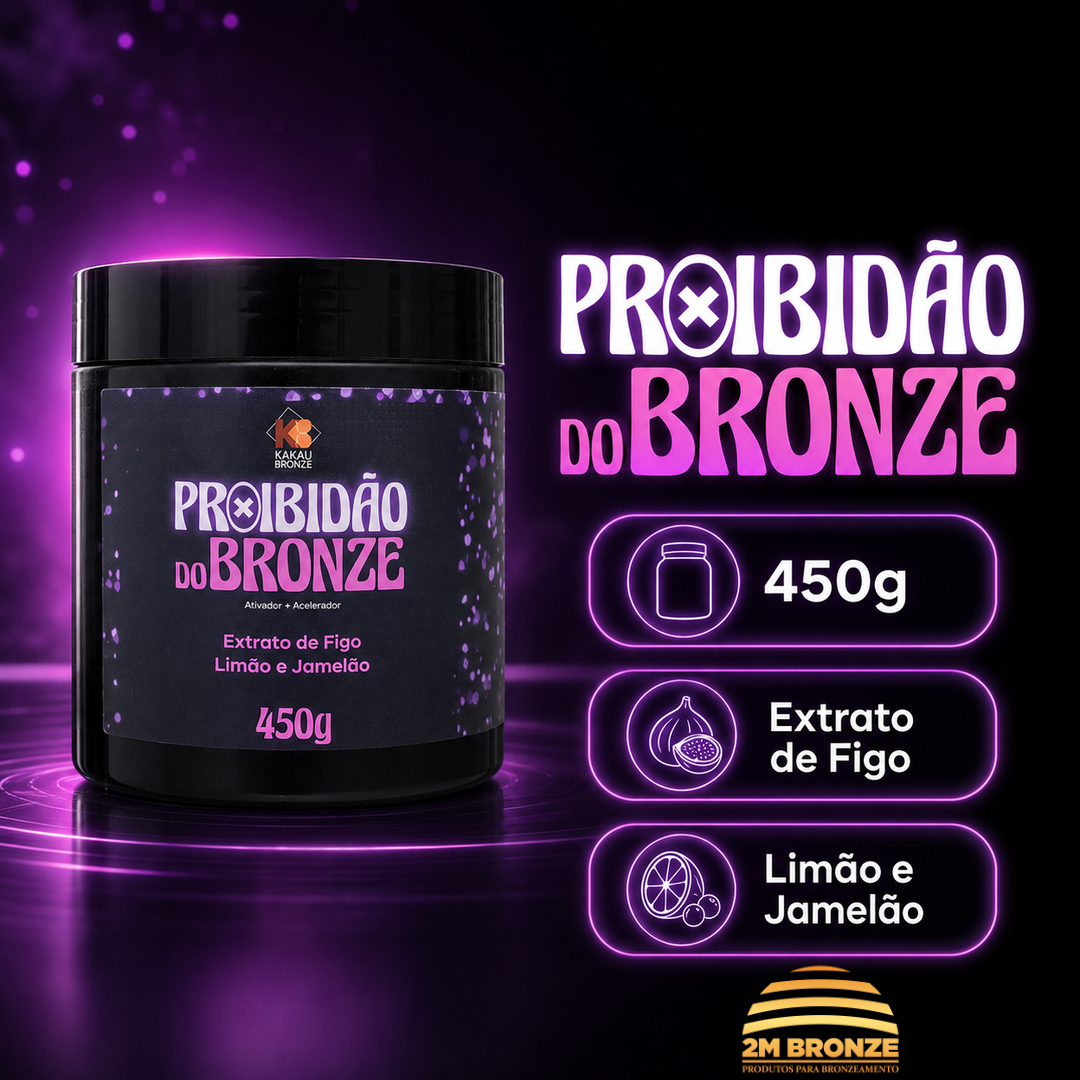 Kakau Bronze Proibidão do Bronze 450g