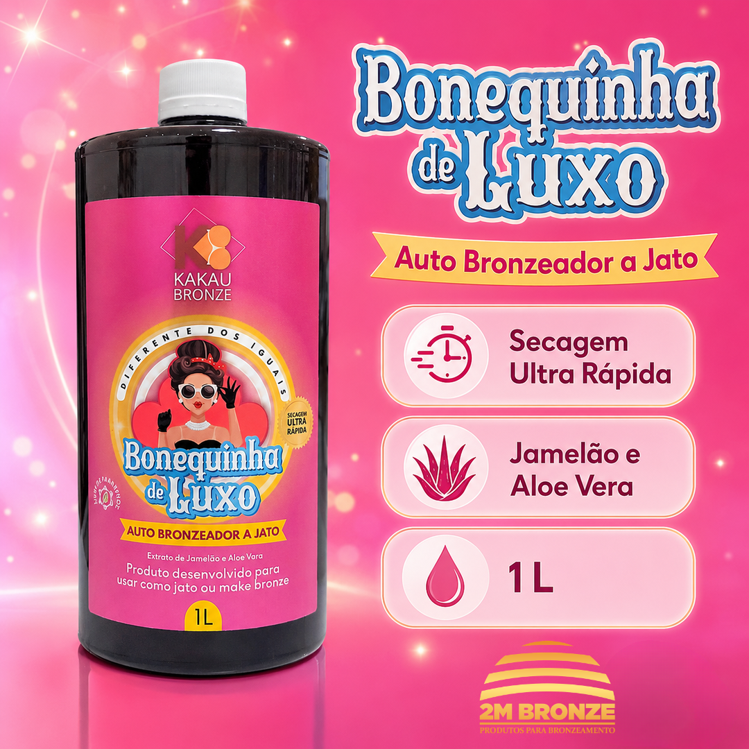 Kakau Bronze Autobronzeador Bonequinha de Luxo 1L