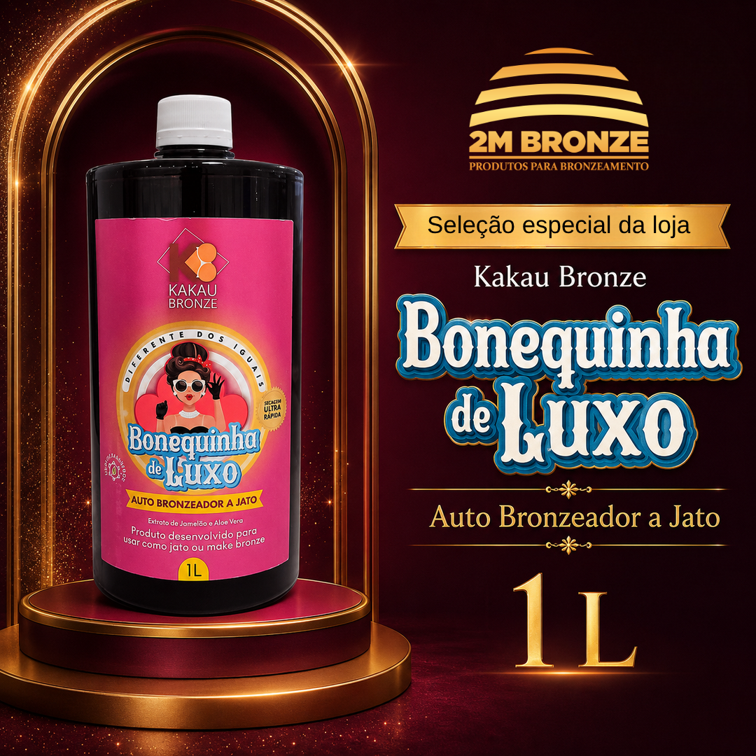 Kakau Bronze Autobronzeador Bonequinha de Luxo 1L