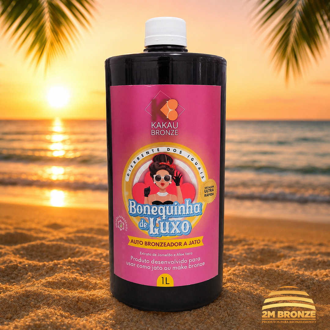 Kakau Bronze Autobronzeador Bonequinha de Luxo 1L
