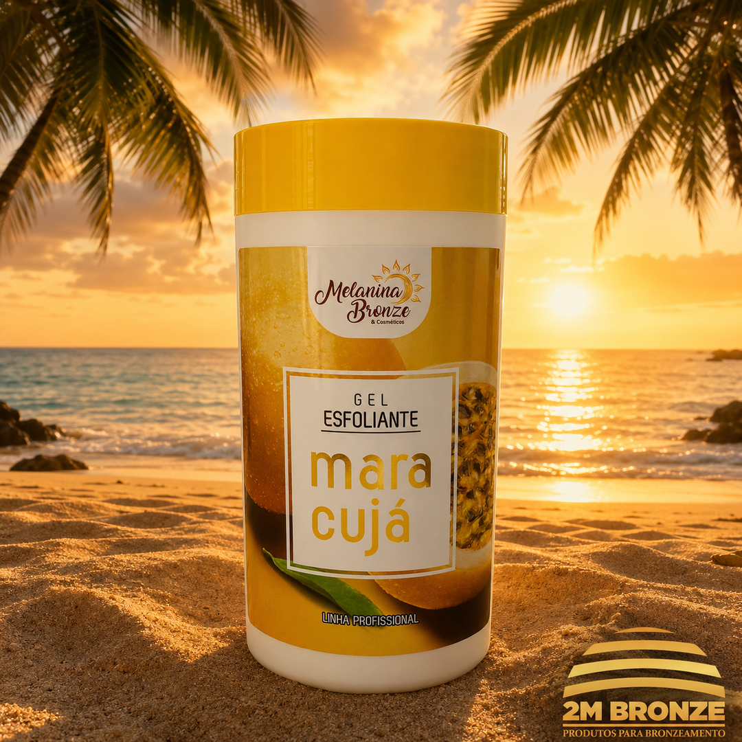 Melanina Bronze Esfoliante Gel Maracujá 1kg