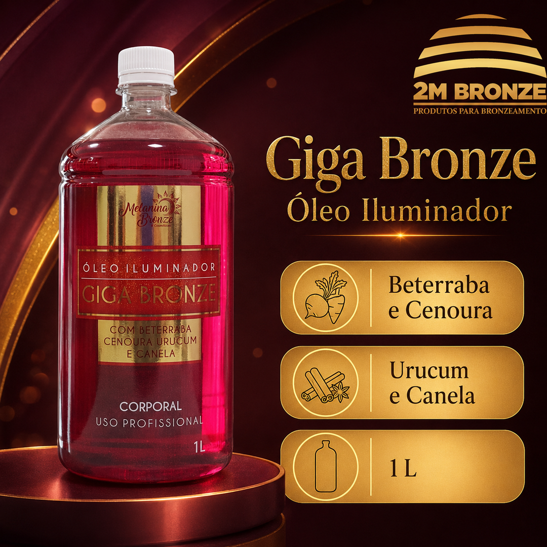 Melanina Bronze Óleo Giga Bronze 1l