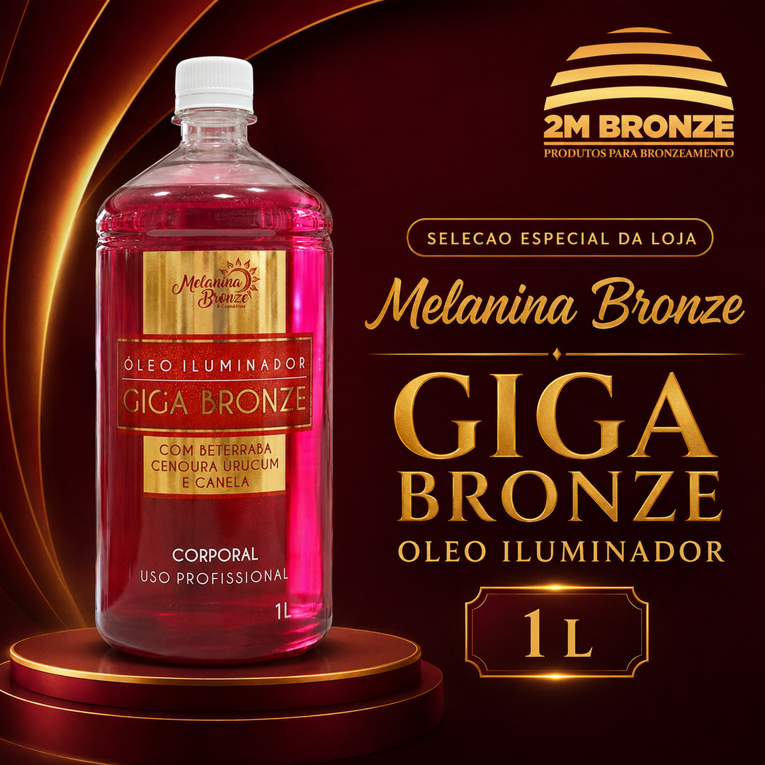 Melanina Bronze Óleo Giga Bronze 1l